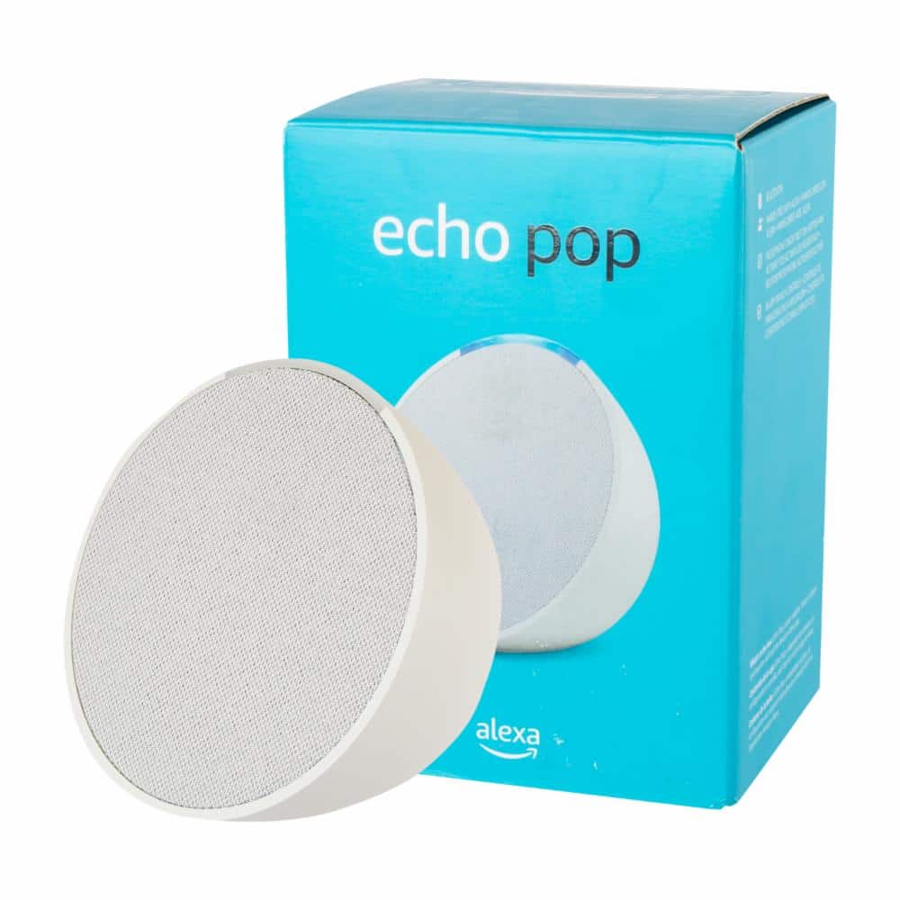 BOCINA ECHO POP ALEXA BLANCA